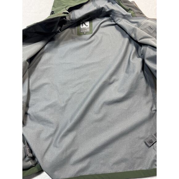 Flylow Softshell Technical Jacket Green Waterproof Breathable Stretch Shell XL - Picture 11 of 12
